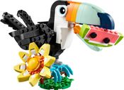LEGO® Creator Animali selvatici: tucano tropicale componenti