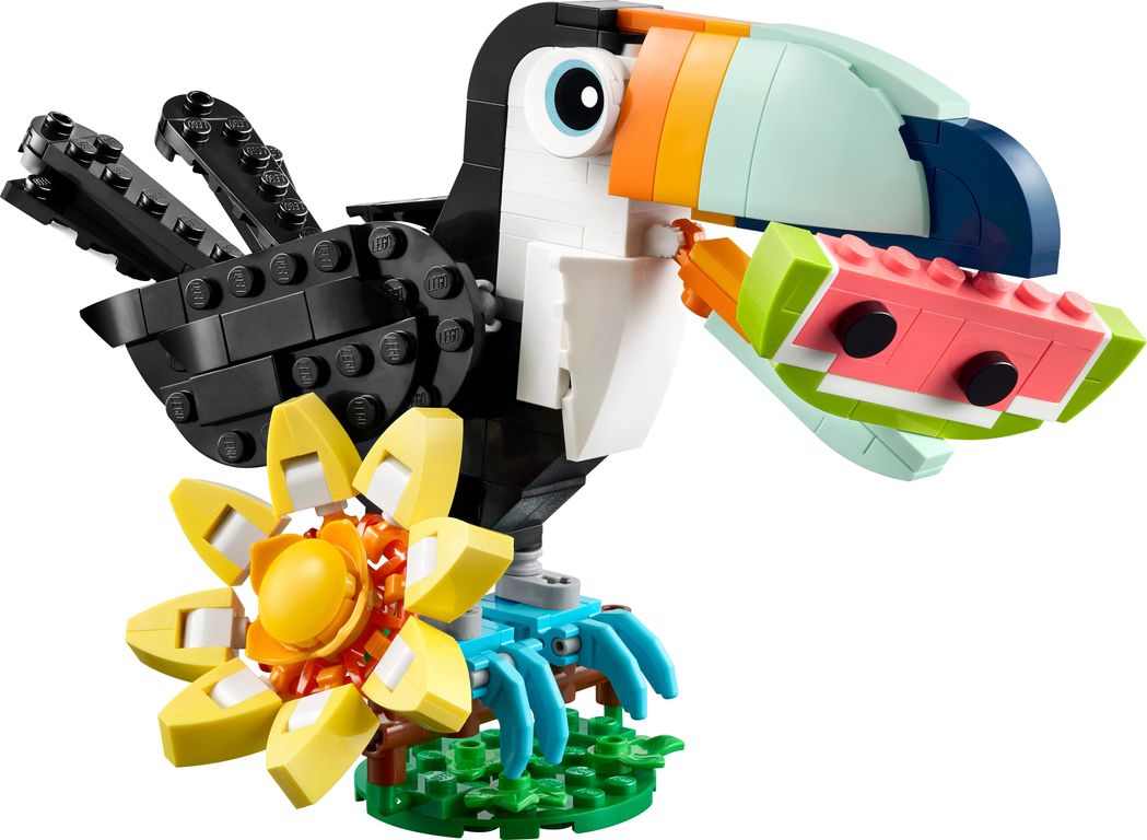 LEGO® Creator Animali selvatici: tucano tropicale componenti
