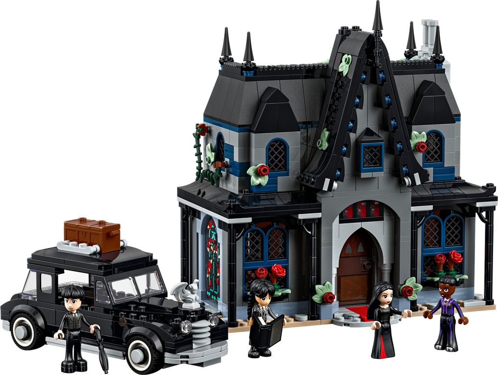 LEGO® Wednesday Morticias Landhaus komponenten