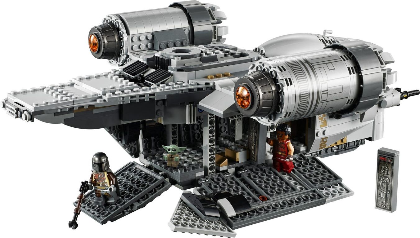 LEGO® Star Wars The Mandalorian™ - Le vaisseau du chasseur de primes intérieur