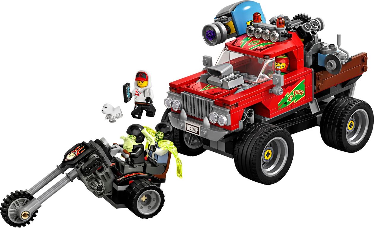 LEGO® Hidden Side Le quad chasseur de fantômes composants