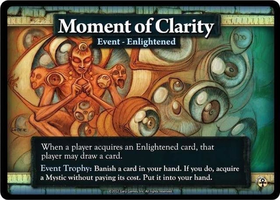 Ascension: Immortal Heroes Clarity card