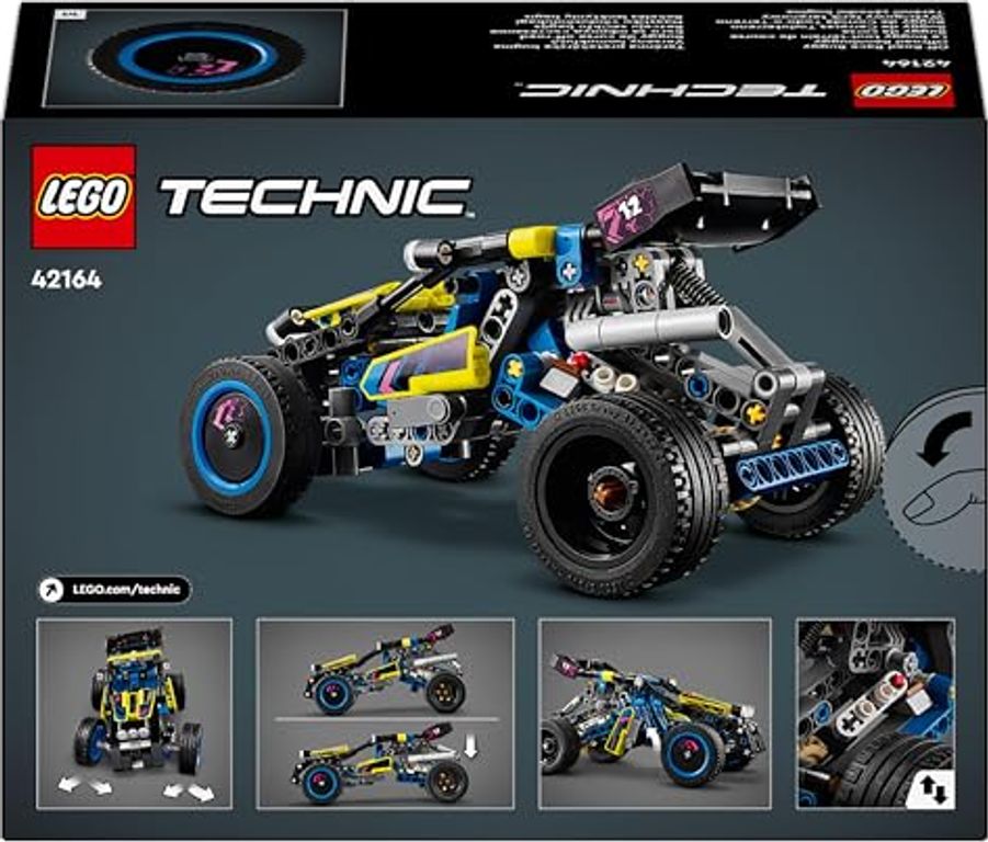 LEGO® Technic Offroad Rennbuggy rückseite der box