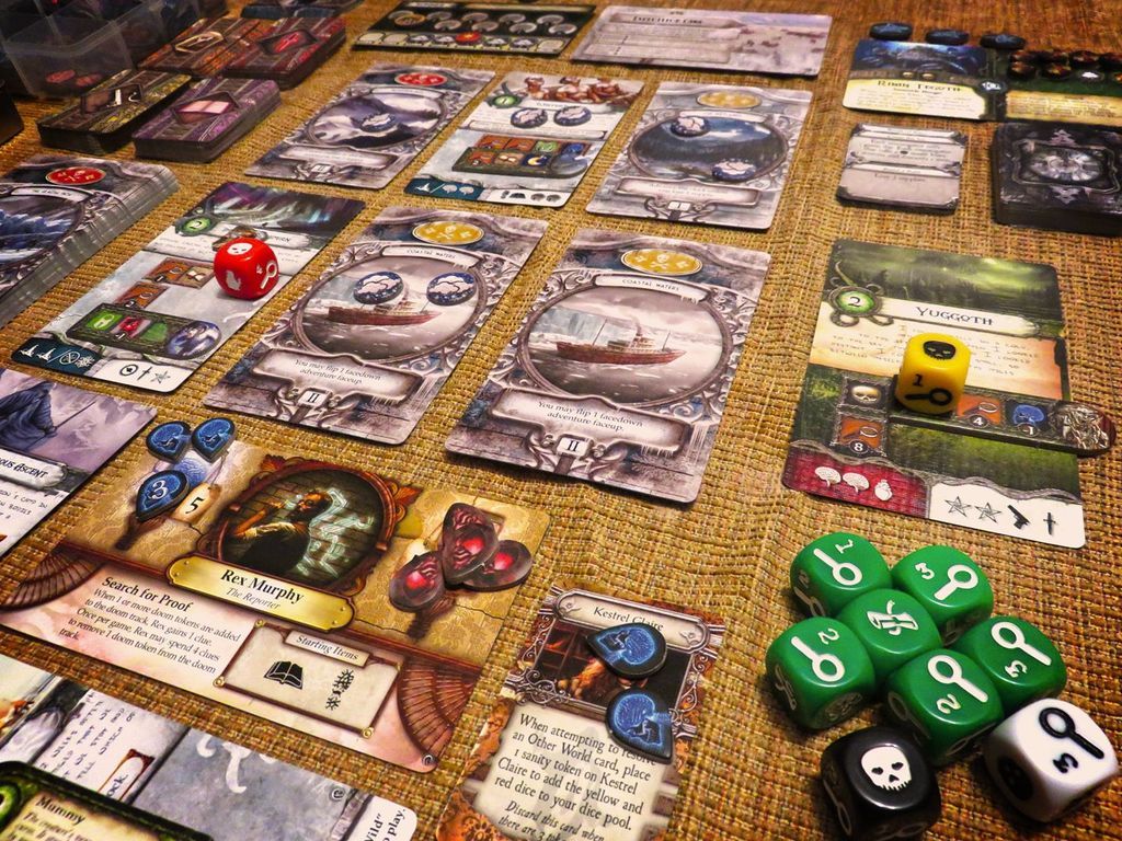 Elder Sign: Omens of Ice gameplay