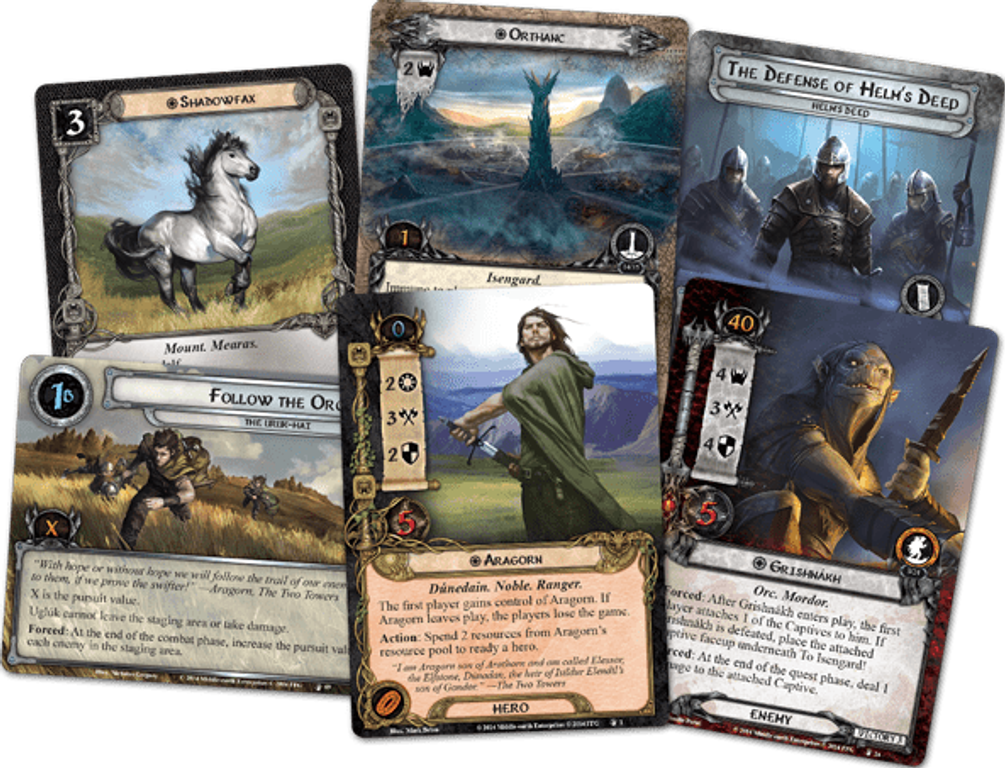 The Lord of the Rings: The Card Game - The Treason of Saruman kaarten