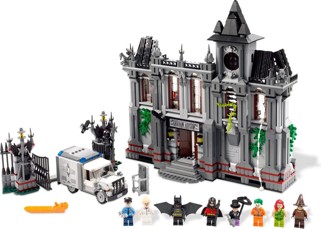 LEGO® DC Superheroes Batman™ : l'évasion de l'asile d'Arkham composants