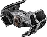 LEGO® Star Wars Vader's TIE Advanced vs. A-Wing Starfighter components