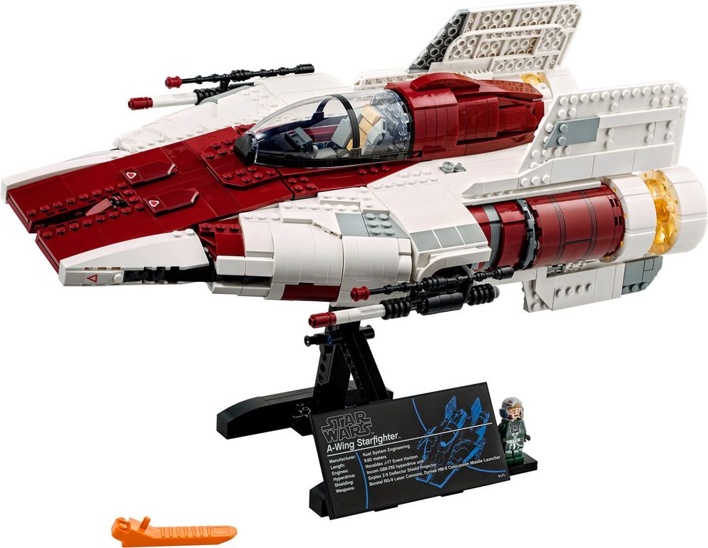 LEGO® Star Wars A-wing Starfighter™ komponenten