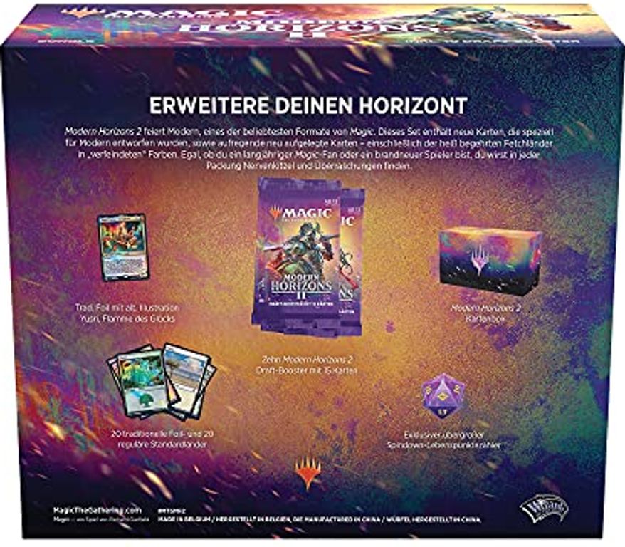 Magic: The Gathering Modern Horizons 2 Bundle rückseite der box