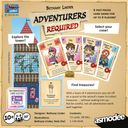 Adventurers Required back of the box