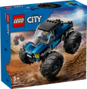 Blauwe monstertruck