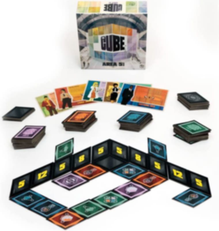 The Cube: Area 51 componenti