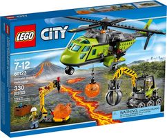 LEGO® City L'hélicoptère d'approvisionnement du volcan