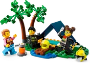LEGO® City 4x4 brandweerauto met reddingsboot componenten