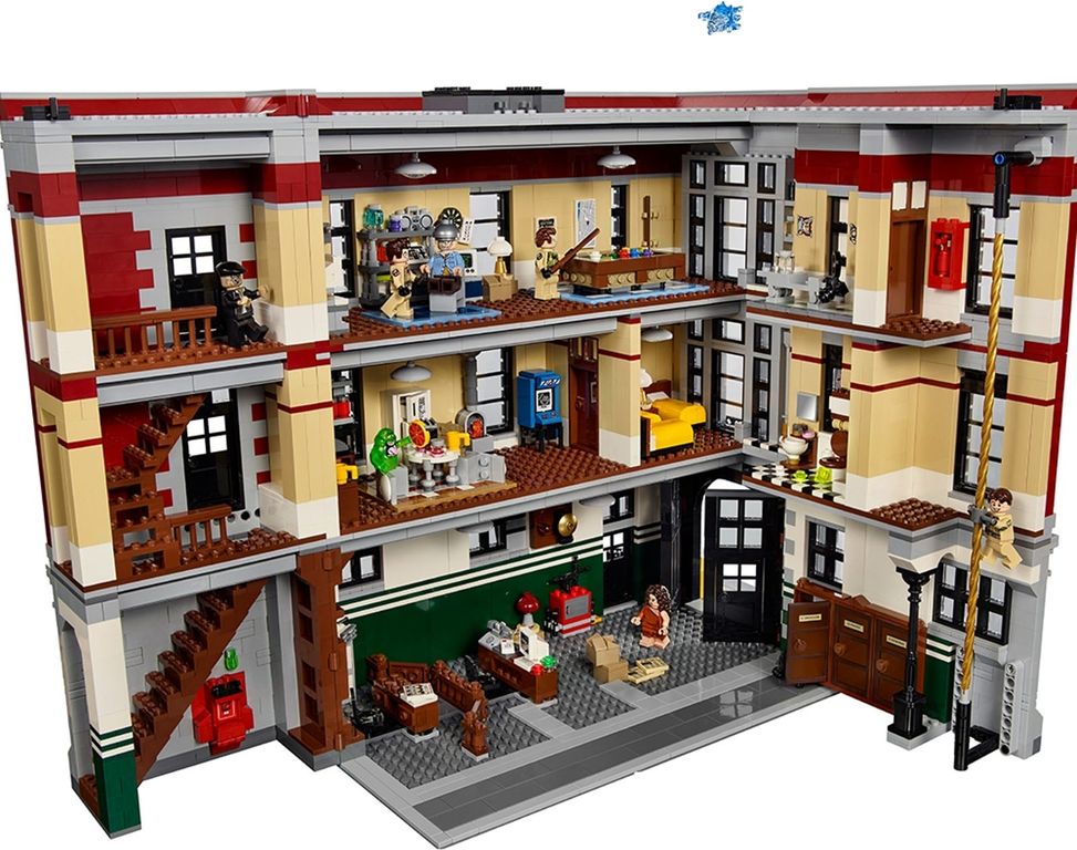 LEGO® Ideas Le QG des Ghostbusters intérieur