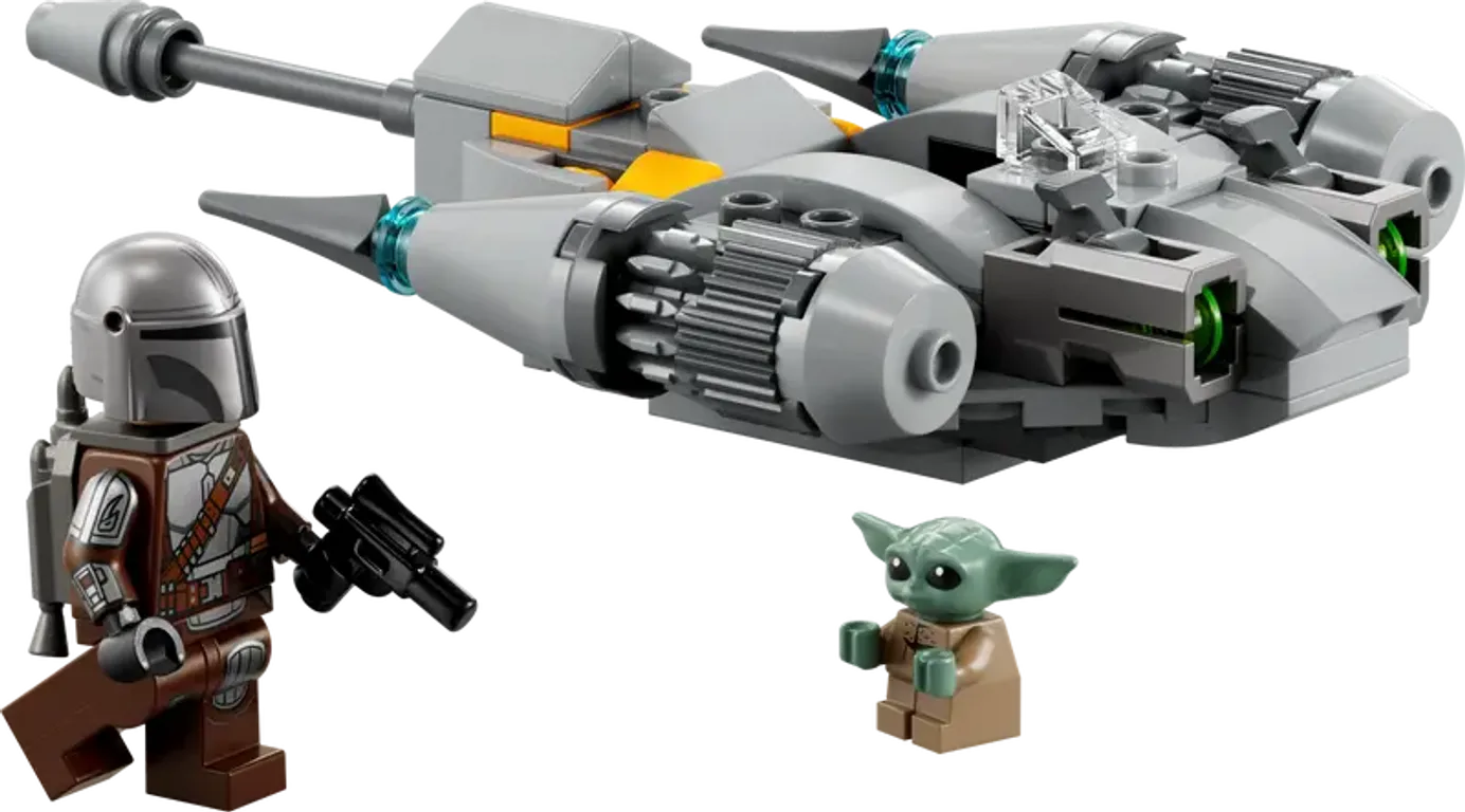 LEGO® Star Wars The Mandalorian N-1 Starfighter™ Microfighter components