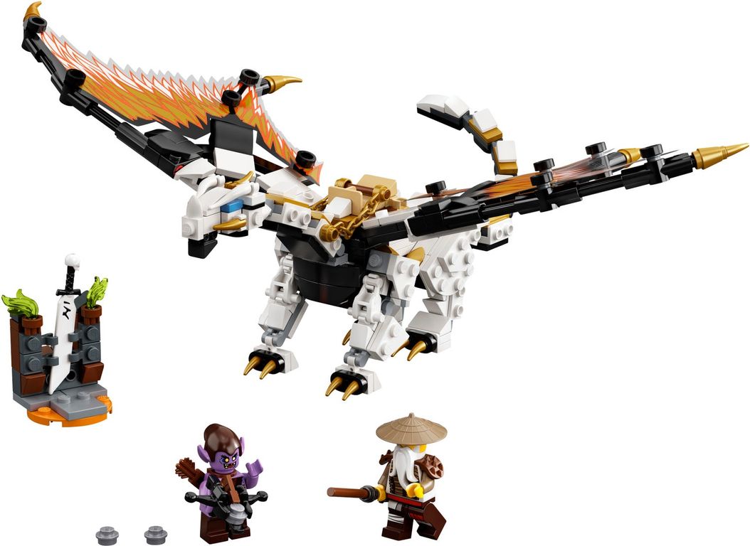 LEGO® Ninjago Wus gefährlicher Drache komponenten