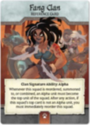 Crystal Clans: Fang Clan card