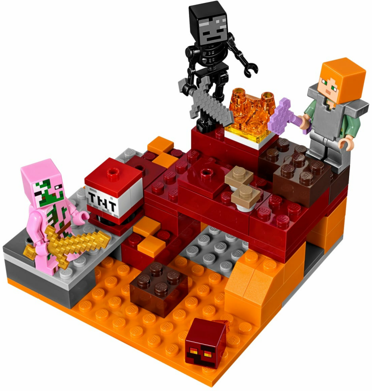 LEGO® Minecraft The Nether Fight components