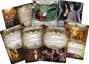 Arkham Horror: The Card Game – Murder at the Excelsior Hotel: Scenario Pack cards