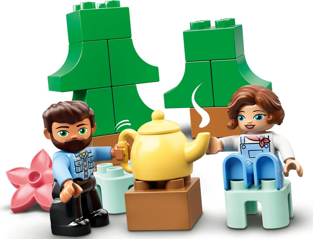 LEGO® DUPLO® Family Camping Van Adventure minifigures