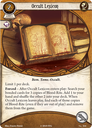 Arkham Horror: El Juego de Cartas - Ante el Trono Negro: Pack de Mitos Occult Lexicon carta