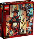 LEGO® Ninjago Le temple de la folie de l'Empire dos de la boîte