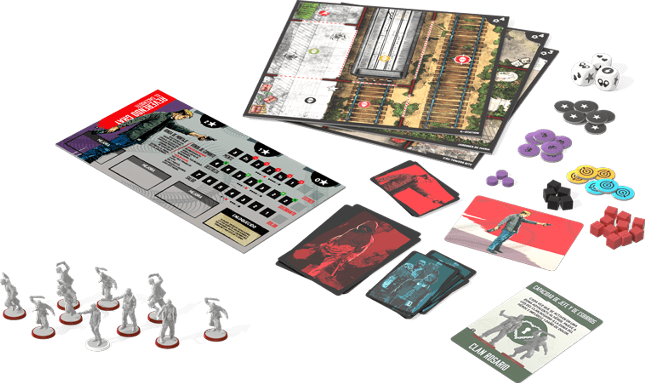 Vengeance: Rosari Clan Expansion components