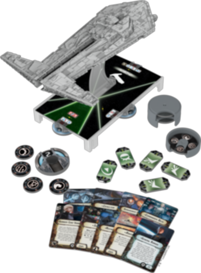 Star Wars: Armada - Onager-Class Star Destroyer Expansion Pack componenti
