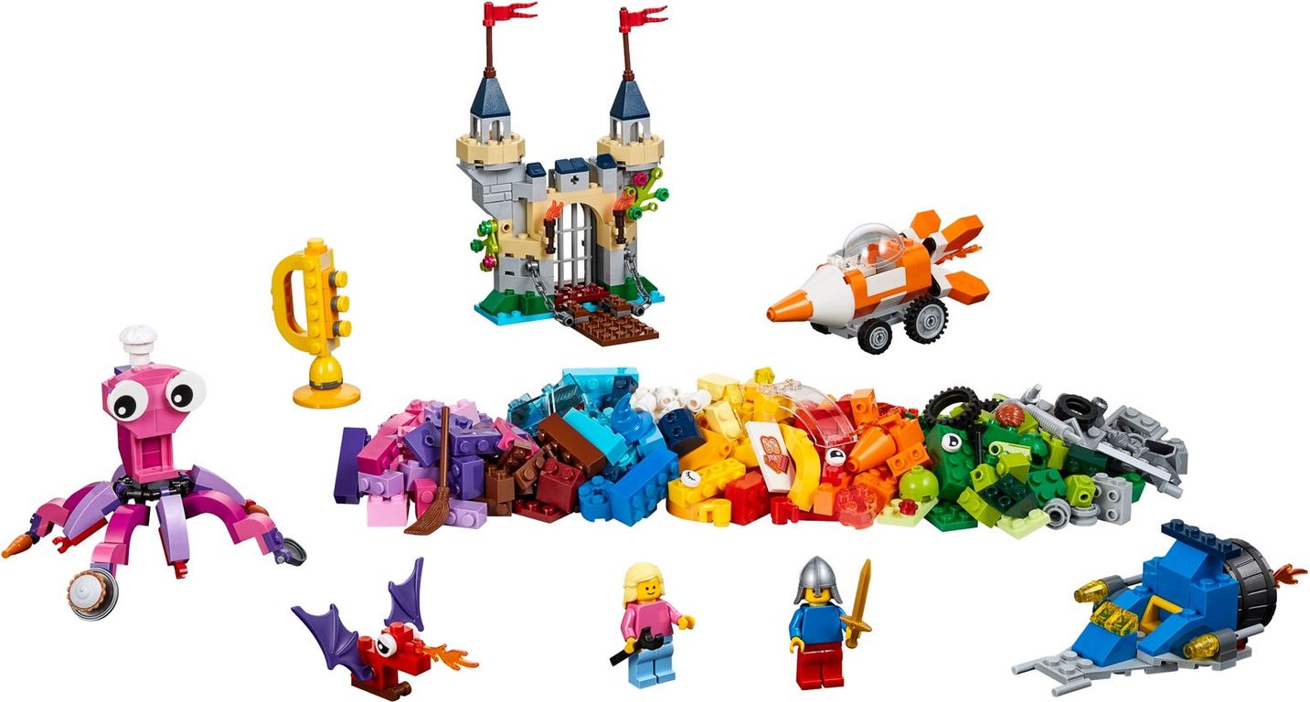 LEGO® Classic Ocean's Bottom components