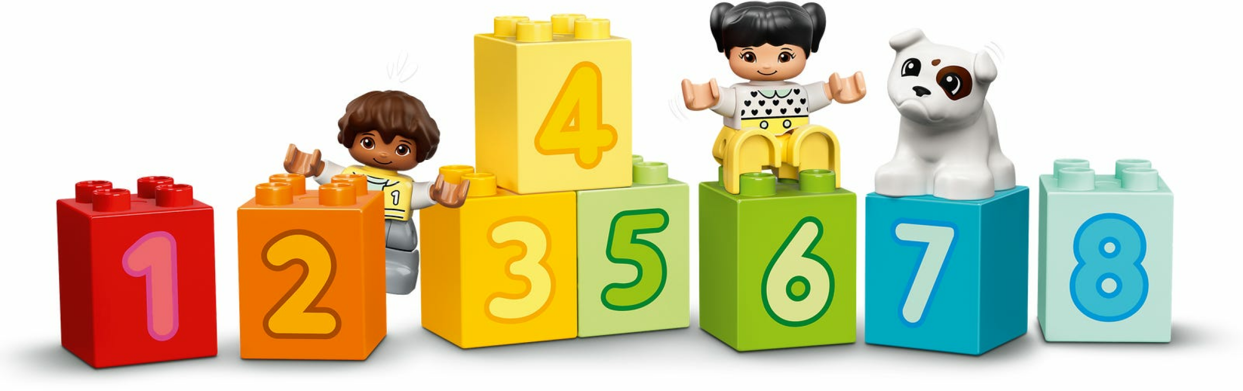 LEGO® DUPLO® Zahlenzug – Zählen lernen komponenten