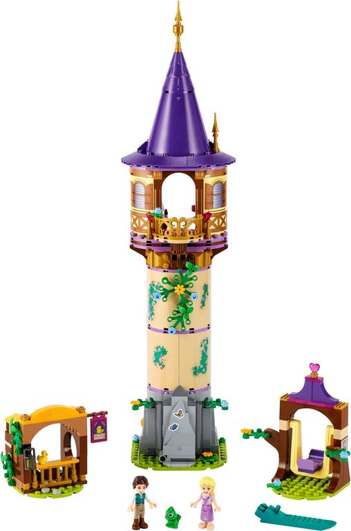 LEGO® Disney Rapunzel's Tower components