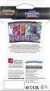 Pokémon TCG: Sword & Shield-Chilling Reign Sleeved Booster Pack parte posterior de la caja
