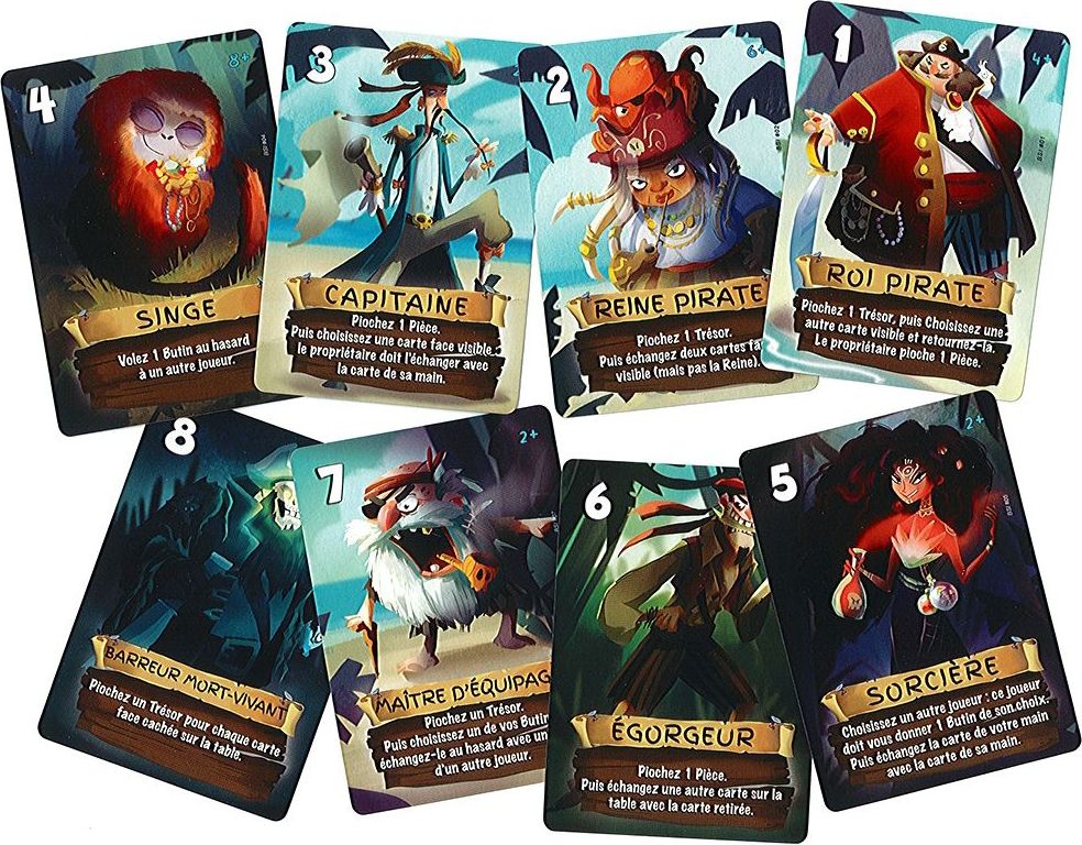 Black Skull Island cartes