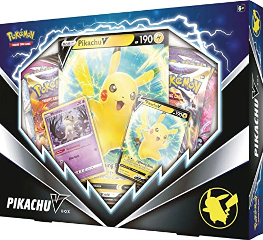 The best prices today for Pokemon Trading Card Game Pikachu V Box  Collection (2022) - TableTopFinder