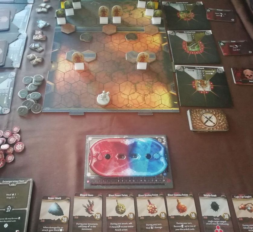 Gloomhaven: Solo Scenarios komponenten