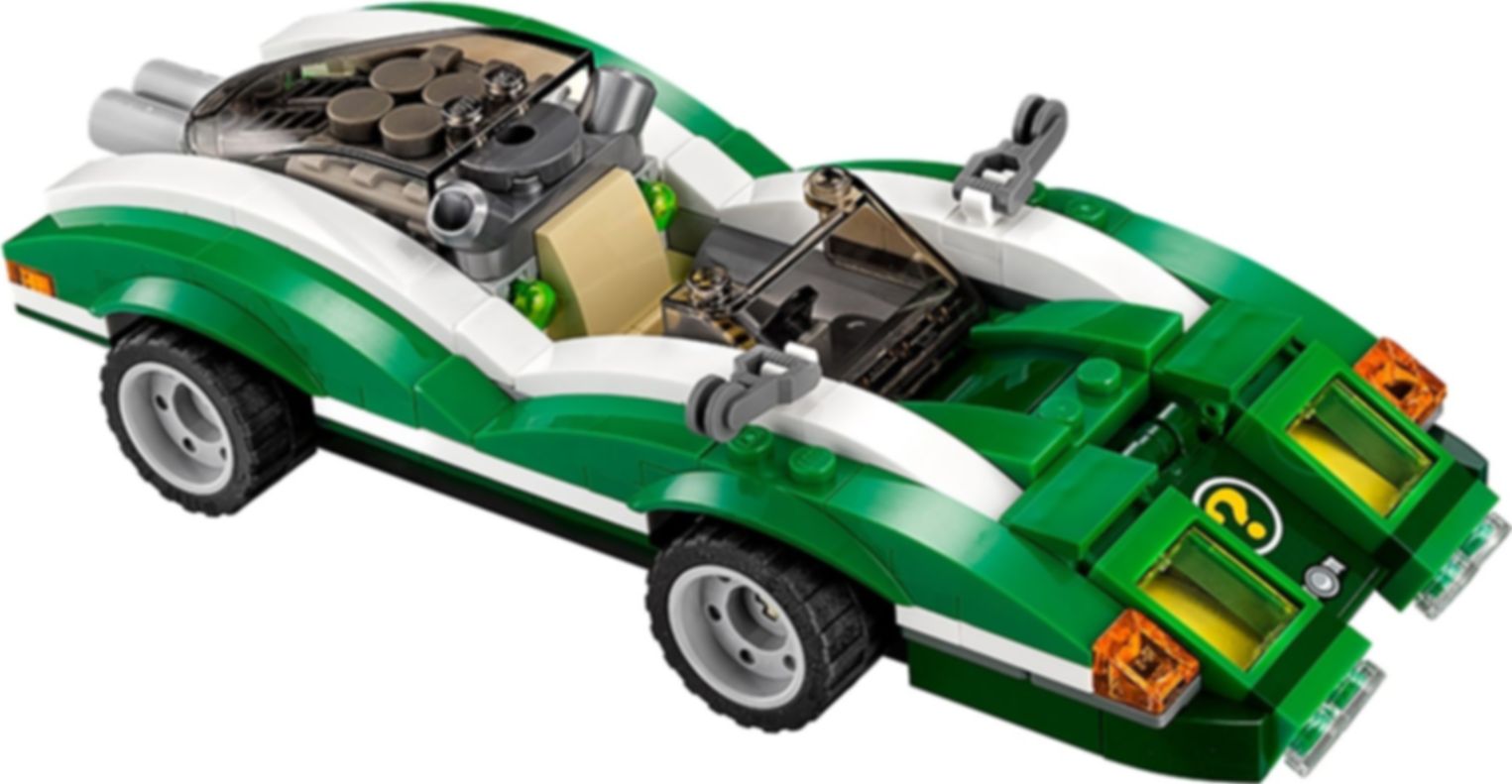 LEGO® Batman Movie The Riddler™ raadsel-racer componenten