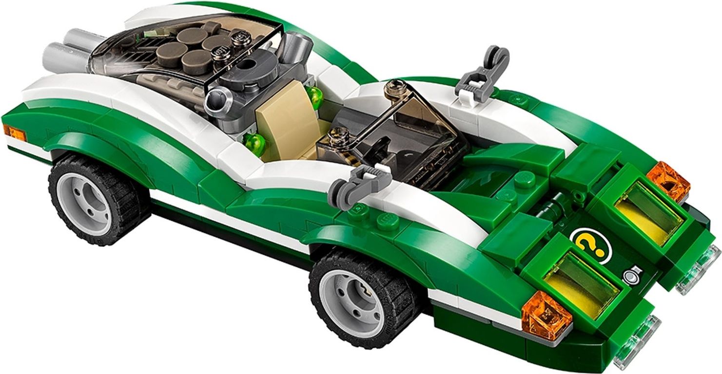 LEGO® Batman Movie Coche misterioso de The Riddler™ partes