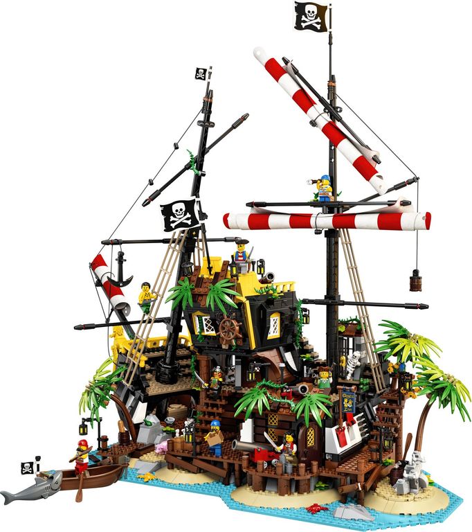 LEGO® Ideas Piraten van Barracuda Baai speelwijze