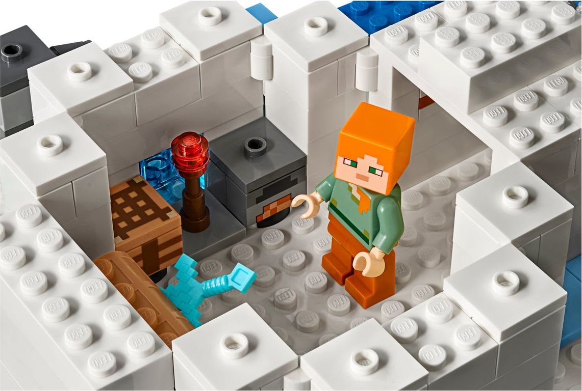 LEGO® Minecraft L'igloo intérieur