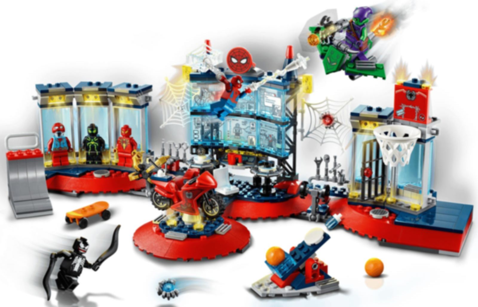 LEGO® Marvel Ataque a la Guarida Arácnida jugabilidad