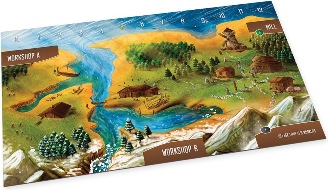 Shipwrights of the North Sea juego de mesa