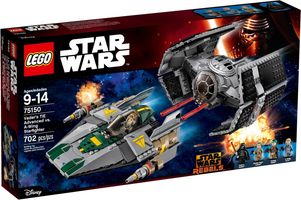 LEGO® Star Wars Vader's TIE Advanced vs. A-Wing Starfighter