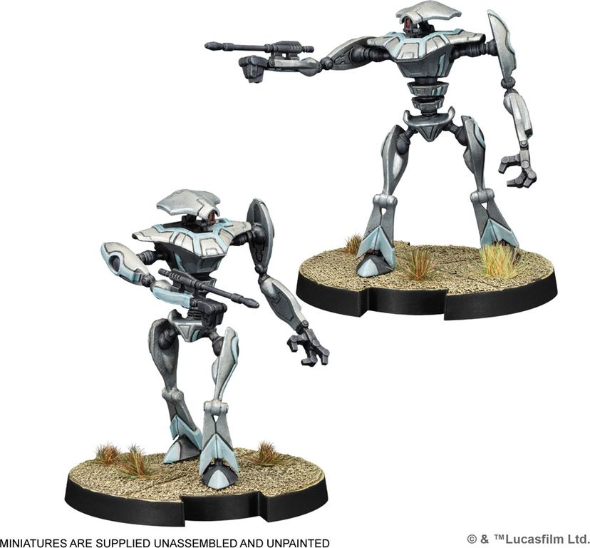 Star Wars: Legion – Aqua Droids miniaturen