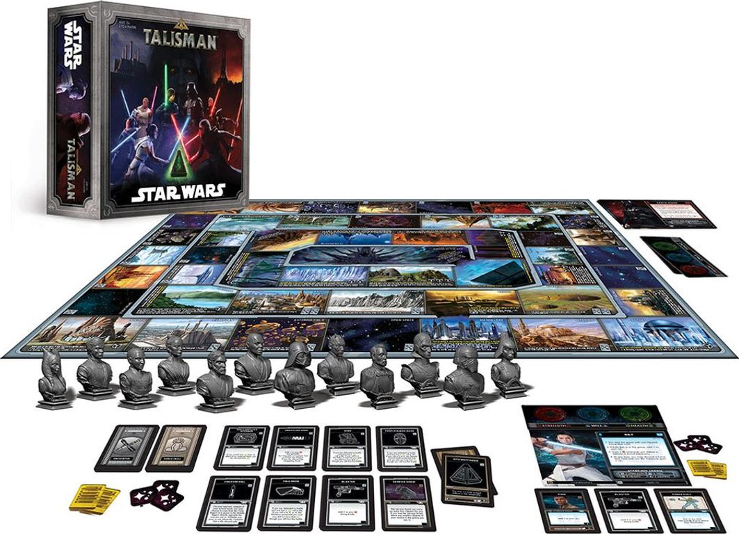 Talisman: Star Wars componenten