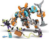 LEGO® Monkie Kid Le puissant robot chargeur de Sandy gameplay