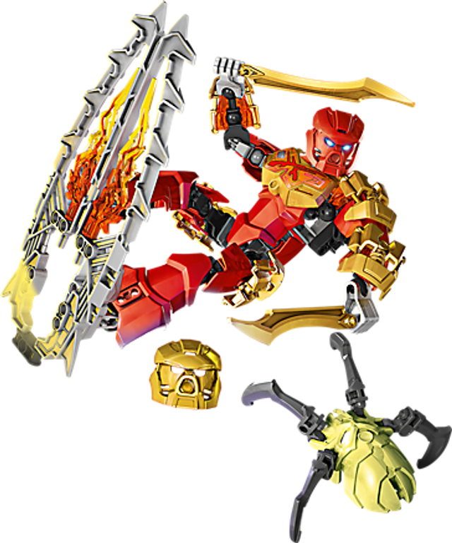 LEGO® Bionicle Tahu - Maître du Feu composants