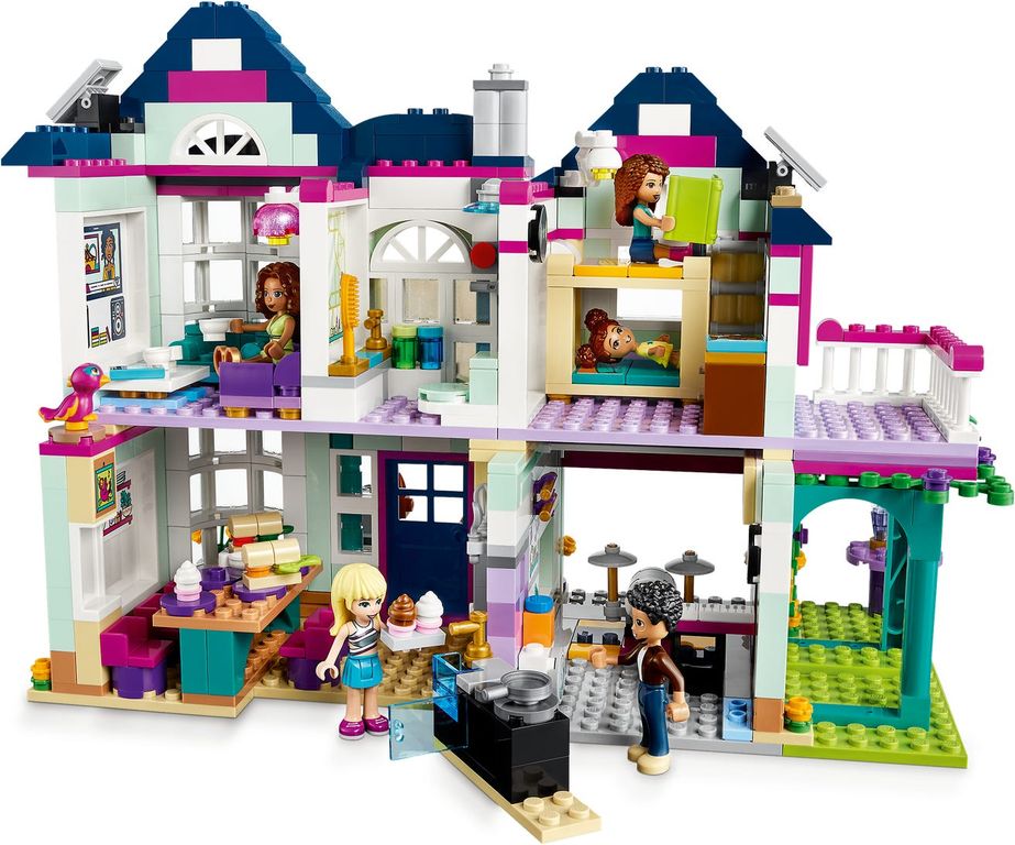 LEGO® Friends La villetta familiare di Andrea interno