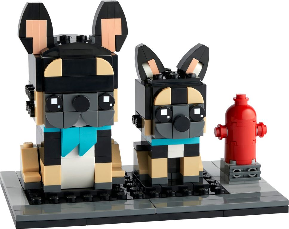 LEGO® BrickHeadz™ Pets - French Bulldog komponenten