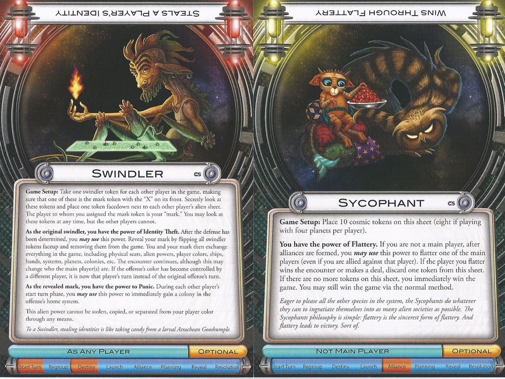 Cosmic Encounter: Cosmic Storm cartas